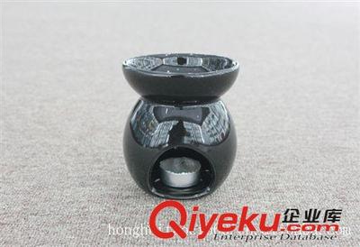 潮州工廠批發供應歐美式中溫花形雕通酒精爐、香精爐——鴻暉陶瓷廠專業服務